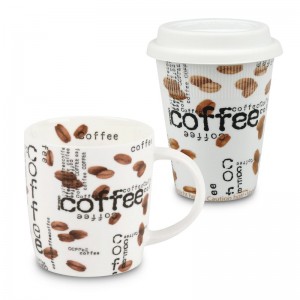 Konitz 2 Piece Coffee Collage to Stay and to Go Mug Set KON1597